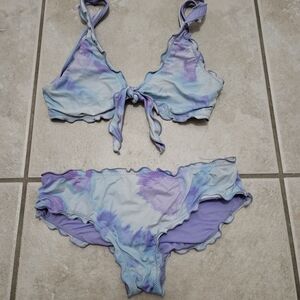 Tie-Dye Bikini Set